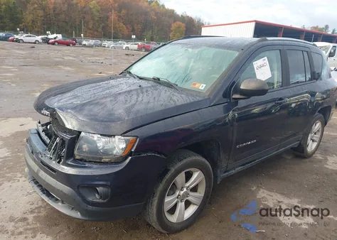 2014 Jeep Compass Sport z USA, uszkodzony, nr VIN 1C4NJDBBXED647076